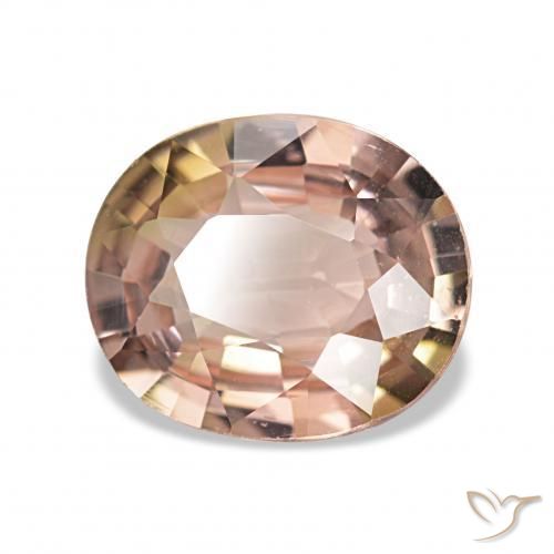 Turmalina joaninha vermelha Natural 1.63ct, oval, VVS-VS