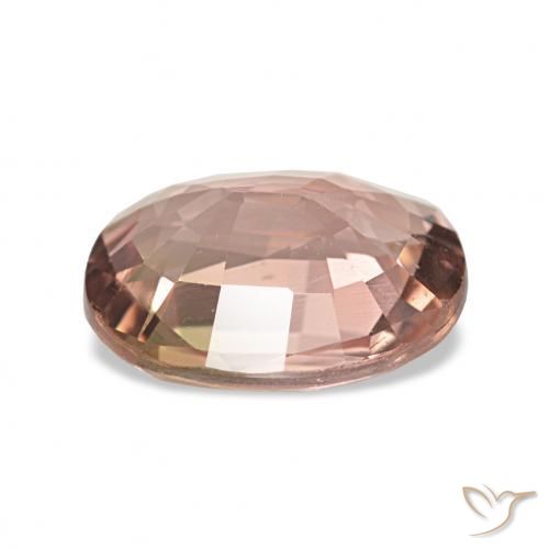 Turmalina joaninha vermelha Natural 1.63ct, oval, VVS-VS