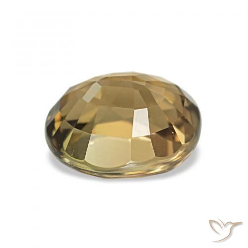 Turmalina Ouro Natural 1.51ct, oval, VVS-VS