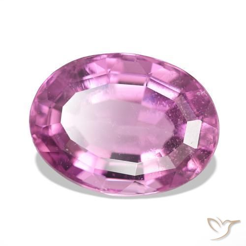 Turmalina Rosa Intenso Natural 5.77ct, oval, VS