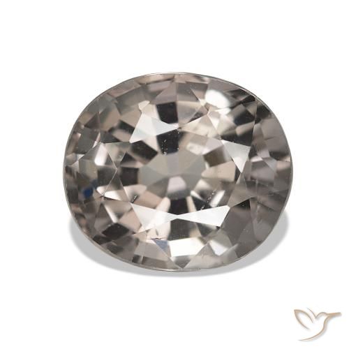 1.96ct Cinza muito claro Turmalina, oval, VVS-VS
