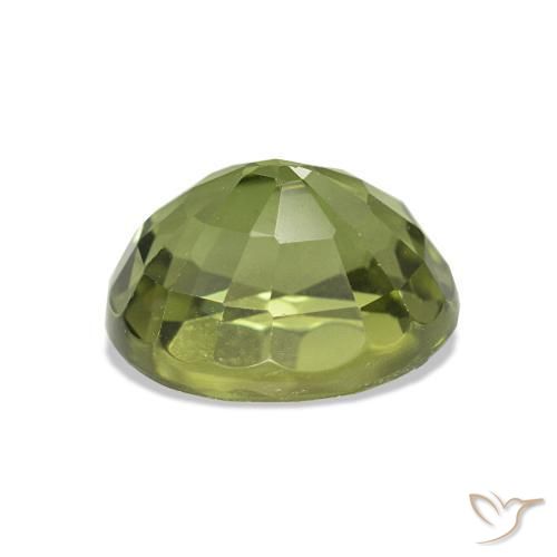 Turmalina Verde médio Natural 1.56ct, oval, VVS-VS