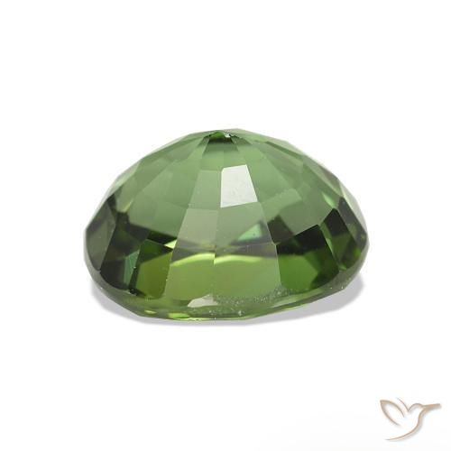 Turmalina Verde médio Natural 1.56ct, oval, VVS-VS