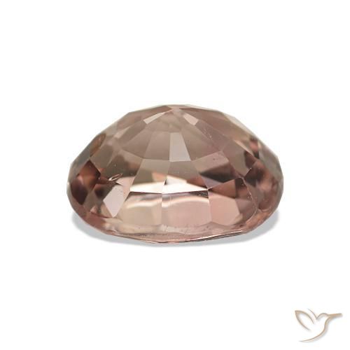 Turmalina Laranja Rosa Natural 1.46ct, oval, VS