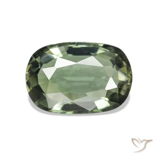 Turmalina Verde médio Natural 1.73ct, oval, VVS-VS