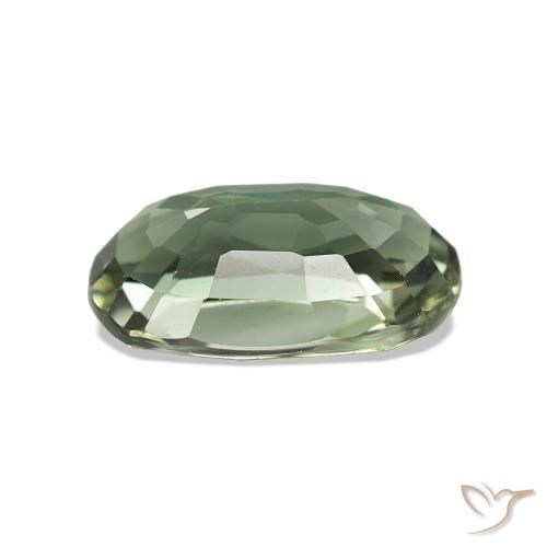 Turmalina Verde médio Natural 1.73ct, oval, VVS-VS