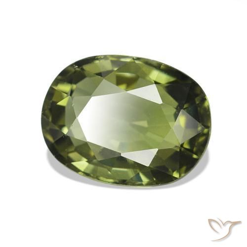 Turmalina Verde Floresta Claro Natural 1.82ct, oval, VVS-VS