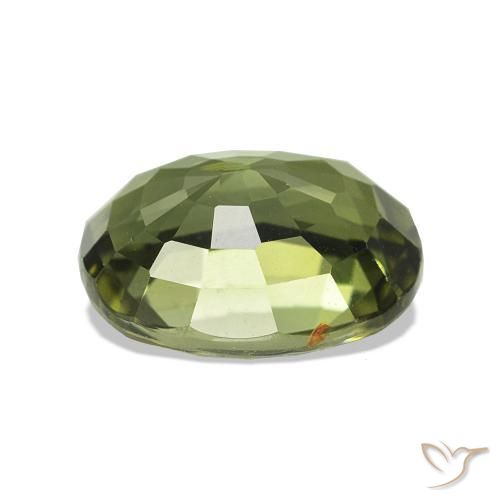 Turmalina Verde Floresta Claro Natural 1.82ct, oval, VVS-VS