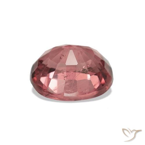 Turmalina Vermelho Escarlate Claro Natural 1.51ct, oval, VS-SI