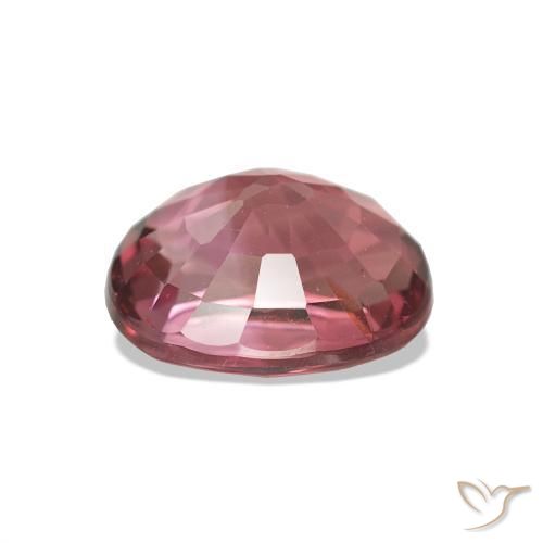 Turmalina Rosa choque profundo Natural 1.40ct, oval, VVS