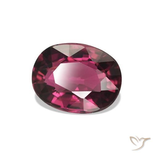 Turmalina Medium Dark-Purple Natural 1.45ct, oval, VS