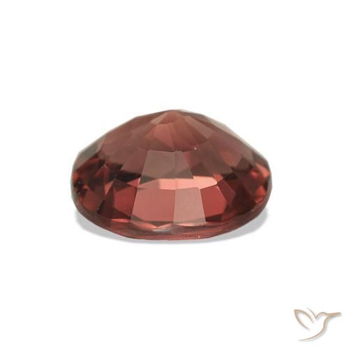 Turmalina Vermelho escuro Natural 1.40ct, oval, VVS-VS