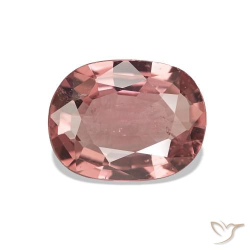 Turmalina Laranja Rosa Natural 1.70ct, Almofada, VS
