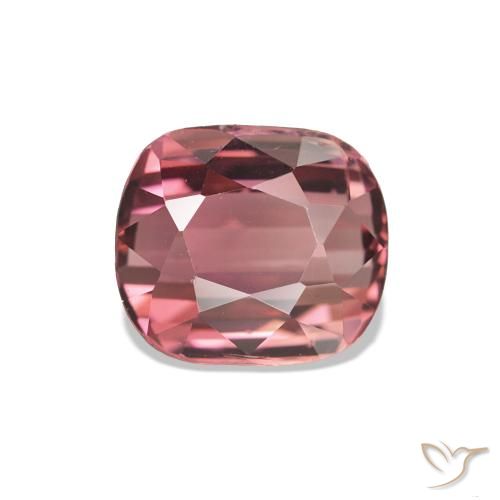 1.58ct Rosa escuro Turmalina, Almofada, VS