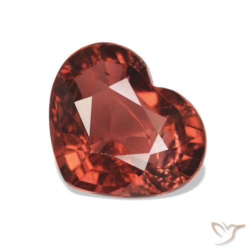 2.37ct vermelho médio Turmalina, Coração, VS-SI