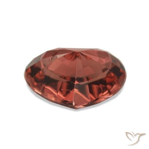 Turmalina vermelho médio Natural 2.37ct, Coração, VS-SI