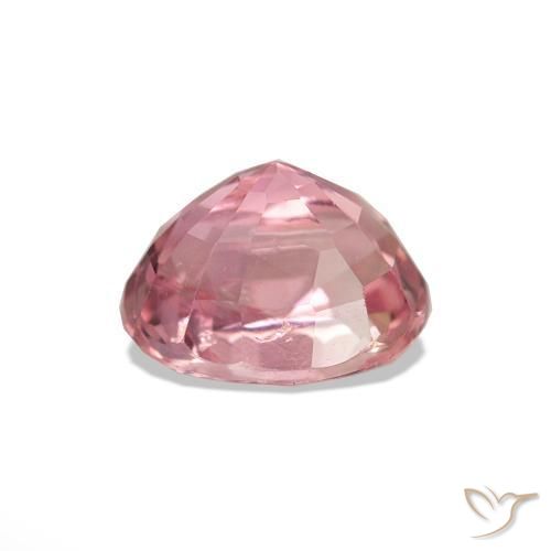 Turmalina Rosa chiclete Natural 1.44ct, Corte Oval, VS-SI