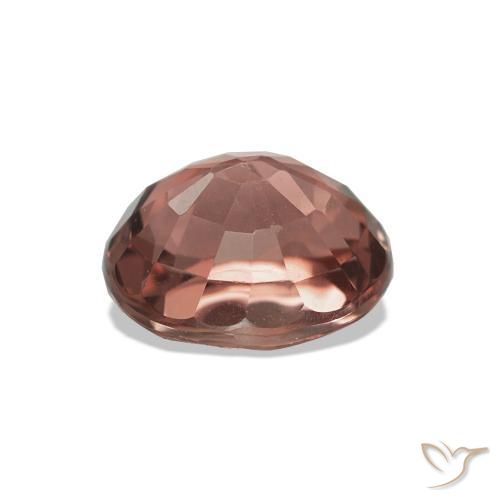 Turmalina Medium Dark-Pink Natural 1.66ct, oval, VVS