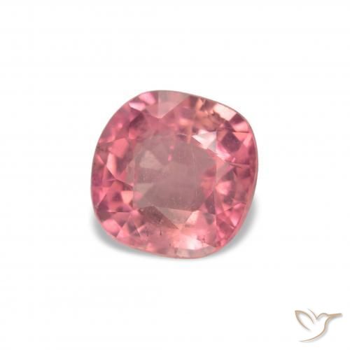 Turmalina Luz rosa Natural 1.75ct, Almofada, VS-SI