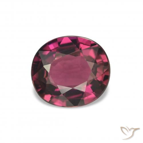 1.63ct Medium Dark-Purple Turmalina, Almofada, VVS