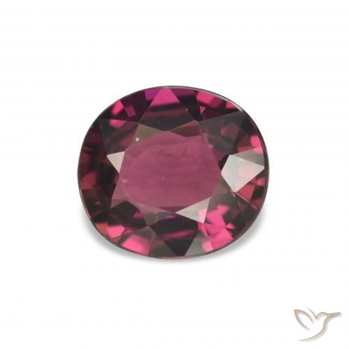 Turmalina Medium Dark-Purple Natural 1.63ct, Almofada cortada, VVS