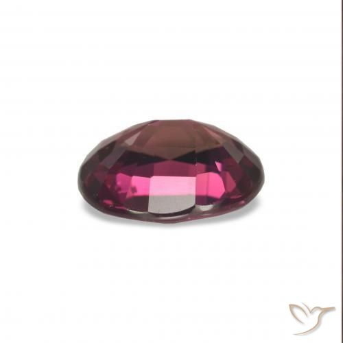 Turmalina Medium Dark-Purple Natural 1.63ct, Almofada cortada, VVS