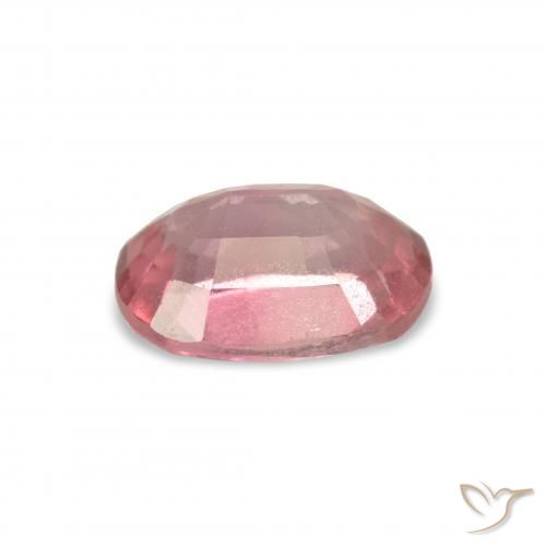 Turmalina Rosa Terroso Natural 1.84ct, Almofada cortada, VS-SI
