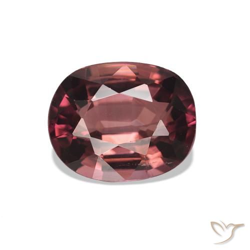1.66ct Vermelho escuro Turmalina, Almofada, VS