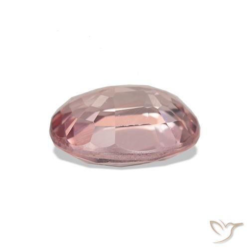 Turmalina rosa médio Natural 1.70ct, Almofada cortada, VS