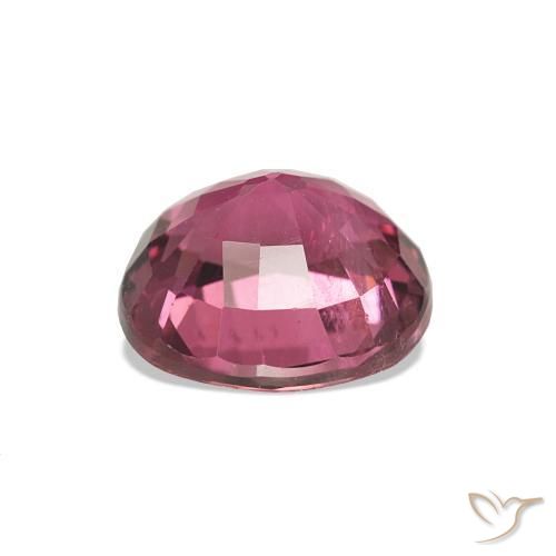 Turmalina vermelho médio Natural 1.52ct, oval, VS
