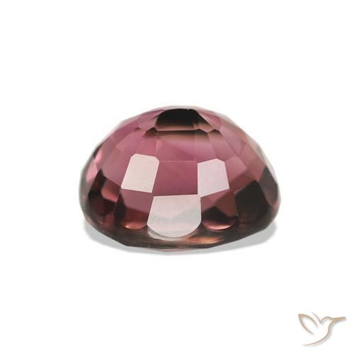 Turmalina Roxo escuro Natural 1.55ct, Corte Oval, VS