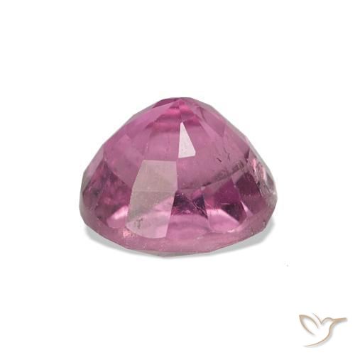 Turmalina Rosa escuro Natural 1.68ct, Corte Redondo, VS-SI