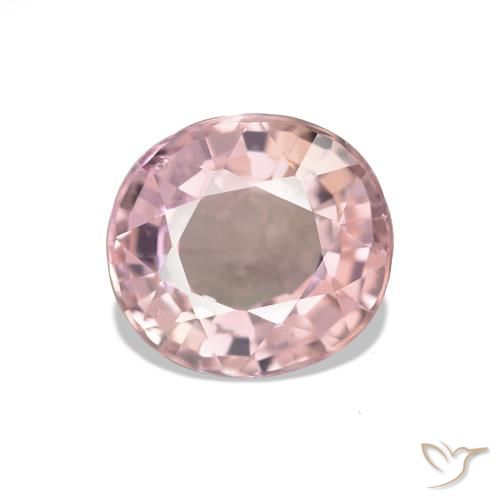 Turmalina Rosa Flamingo Natural 1.44ct, Corte Oval, VS
