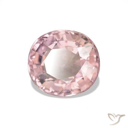 Turmalina Rosa Flamingo Natural 1.44ct, Corte Oval, VS