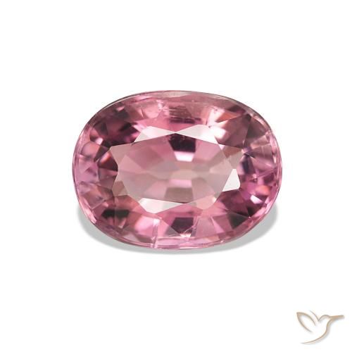 Turmalina Rosa Intenso Natural 1.80ct, Corte Oval, VS