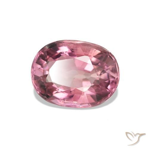 Turmalina Rosa Intenso Natural 1.80ct, Corte Oval, VS