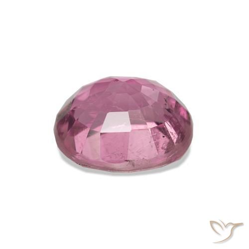 Turmalina Rosa quente Natural 1.44ct, Almofada, VS-SI