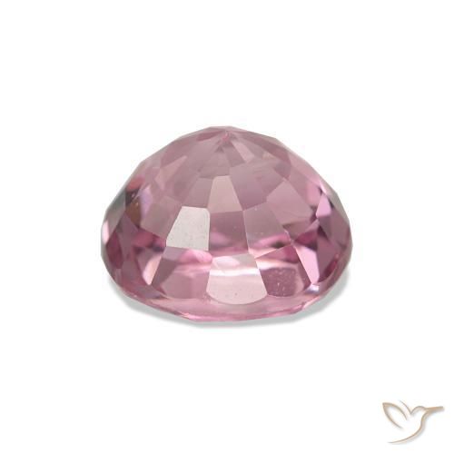 Turmalina Rosa quente Natural 1.47ct, Almofada cortada, VVS-VS
