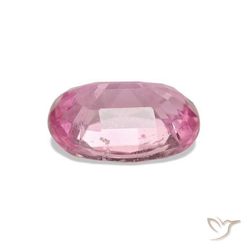 Turmalina Rosa chiclete Natural 1.37ct, Almofada cortada, VS-SI