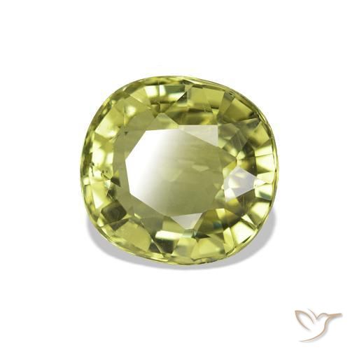 Turmalina Luz verde Natural 1.62ct, oval, VS