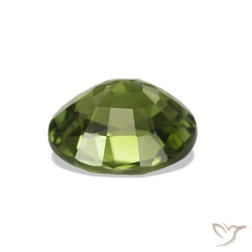 Turmalina Verde médio Natural 1.45ct, oval, VS