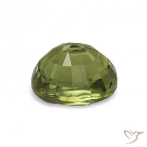 Turmalina Verde médio Natural 1.61ct, oval, VS