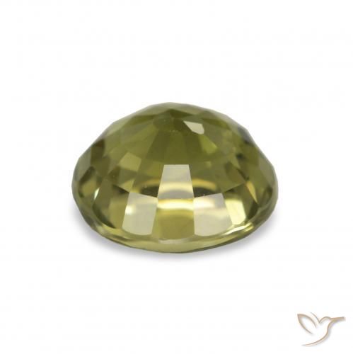 Turmalina Verde médio Natural 1.47ct, Redondo, VVS