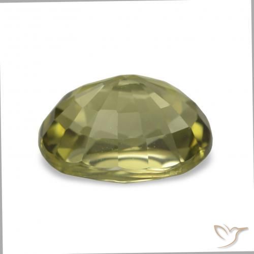 Turmalina Luz verde Natural 1.87ct, Corte Oval, VVS