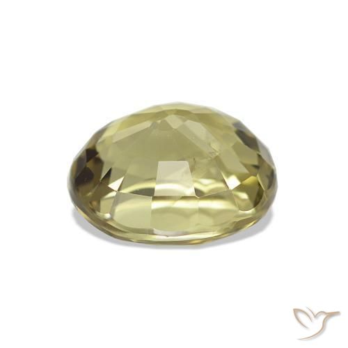 Turmalina Luz Dourada Natural 1.60ct, Corte Oval, VS