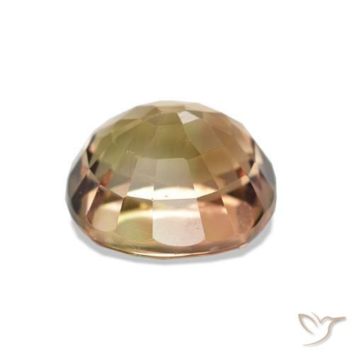 Turmalina Ouro Alaranjado Natural 1.54ct, Corte Oval, VVS