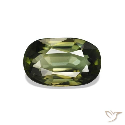 Turmalina Verde Floresta Claro Natural 1.46ct, oval, VS