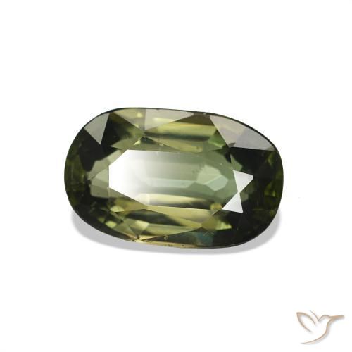 Turmalina Verde Floresta Claro Natural 1.46ct, oval, VS