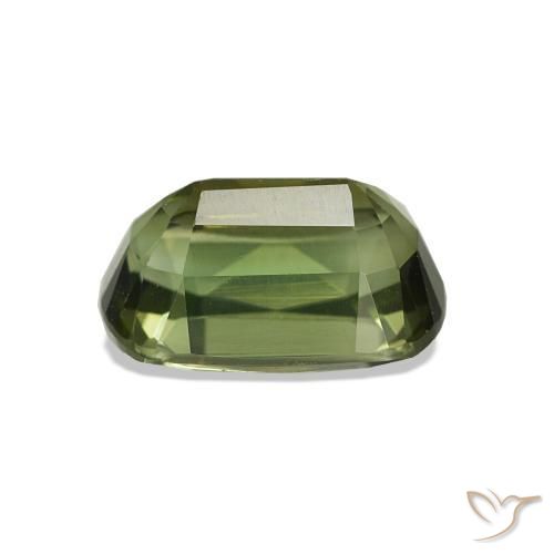 Turmalina Verde floresta Natural 1.80ct, Almofada cortada, VS