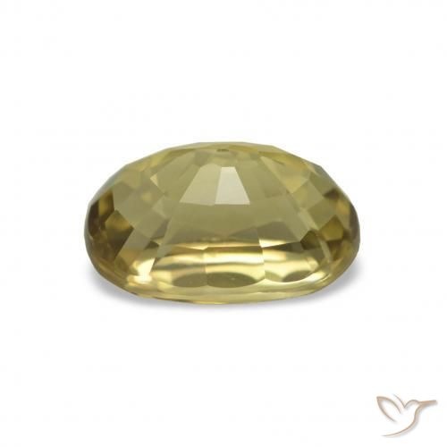 Turmalina Luz Dourada Natural 1.60ct, Corte Oval, VVS-VS